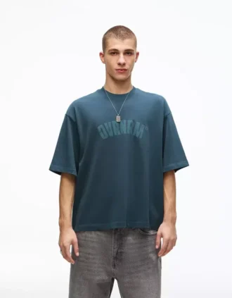 Kısa Kollu Baskılı Tişört – T-shirtler ve Polo Yaka Tişörtler