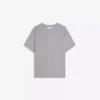 Kısa Kollu Henley T-shirt