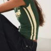 Kısa Kollu Spor Desenli Tişört – T-shirtler