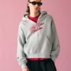 Kısa Yıkanmış Efektli Kapüşonlu Sweatshirt – Erkek