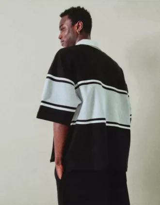 Kutu Kesim Kısa Kollu Polo Gömlek – T-shirtler ve Polo Gömlekler