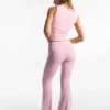 Kıvrımlı Bel Detaylı Teknik Geniş Paça Pantolonlar