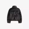 Leather Efektli Puffer Ceket – Ceketler ve Trençkotlar