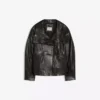Leather Huni Yaka Ceket – Kadın