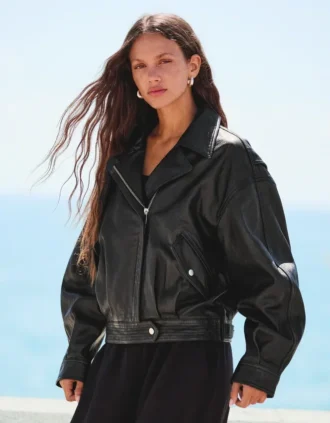Leather Motosiklet Ceketi – Ceketler ve Trençkotlar