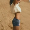 Mini Denim Şortlar – Denim