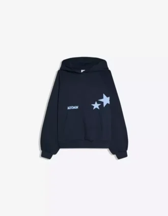 Moomin Desenli Kapüşonlu Sweatshirt