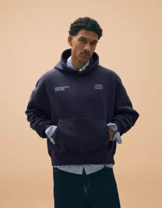 Nakışlı Bol Kesim Kapüşonlu Sweatshirt – Sweatshirtler ve Kapüşonlular