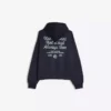 Nakışlı Bol Kesim Kapüşonlu Sweatshirt – Sweatshirtler ve Kapüşonlular
