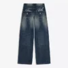 Nakışlı Düşük Bel Boyfriend Kot Pantolonlar – #Bershkastyle – Kadın