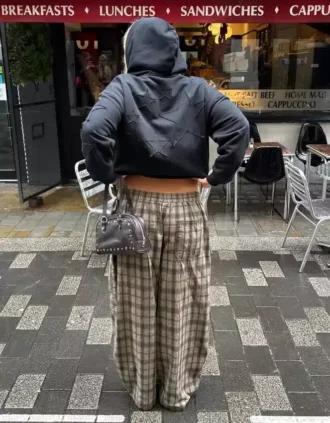 Nakışlı Fermuarlı Kapüşonlu – Sweatshirtler ve Kapüşonlular