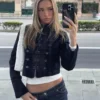 Önden Düğmeli Denim Ceket – #Bershkastyle – Kadın