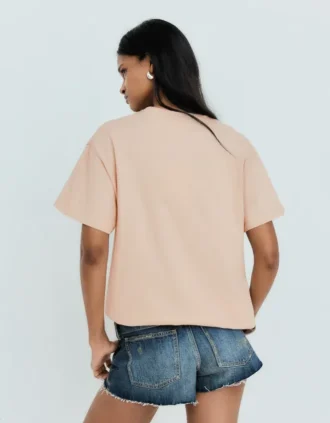 Oversize Baskılı T-Shirt Tyla – Kadın