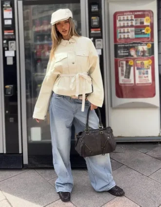Oversize Denim Ceket – Ceketler ve Trençkotlar