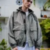 Oversize Ekose Teknik Ceket – Ceketler