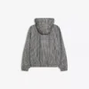 Oversize Ekose Teknik Ceket – Ceketler