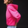 Oversize Fermuarlı Kapüşonlu Sweatshirt