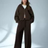 Oversize Fermuarlı Kapüşonlu Sweatshirt – Sweatshirtler ve Kapüşonlular