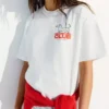 Oversize Kısa Kollu Baskılı T-Shirt – Kadın