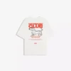 Oversize Kısa Kollu Baskılı T-Shirt – Kadın
