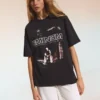 Oversize Kısa Kollu Eminem Tişört