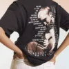 Oversize Kısa Kollu Eminem Tişört