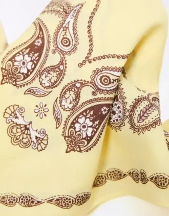Paisley Desenli Bandana