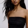 Parıltılı Bandeau Üst