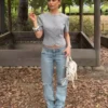 Pofuk Kollu Şortlar Kollu Blazer