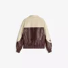 Renk Bloklu Faux Leather Ceket – Ceketler