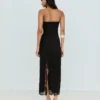 Rustik Bandeau Midi Elbise