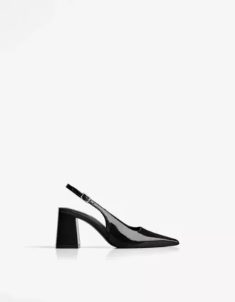 Slingback Blok Topuklu Ayakkabı – Ayakkabılar