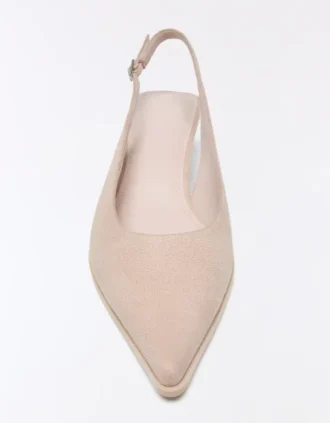 Slingback Kitten-Heel Ayakkabılar