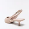 Slingback Kitten-Heel Ayakkabılar