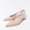 Slingback Kitten-Heel Ayakkabılar