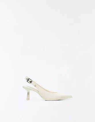 Slingback Kitten-Heel Ayakkabılar – Topuklu Ayakkabılar