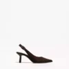 Slingback Kitten-Heel Topuklu Ayakkabılar – Ayakkabılar