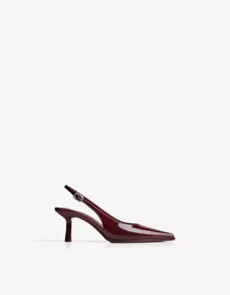 Slingback Kitten-Heel Topuklu Ayakkabılar – Ayakkabılar