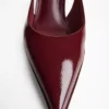 Slingback Kitten-Heel Topuklu Ayakkabılar – Ayakkabılar