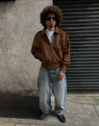 Süper Bol Nakışlı Kot Pantolonlar – #Bershkastyle – Erkek