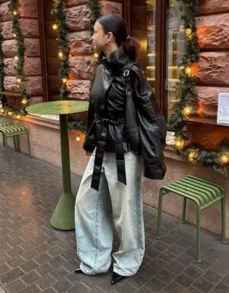Süper Wide Leg Düşük Bel Kot Pantolon – #Bershkastyle – Kadın