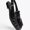Arkası Açık Püsküllü Loafer