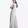 Stoperli Peluş Barrel Pantolonlar – Kadın