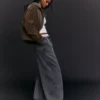 Stoperli Peluş Barrel Pantolonlar – Pantolonlar