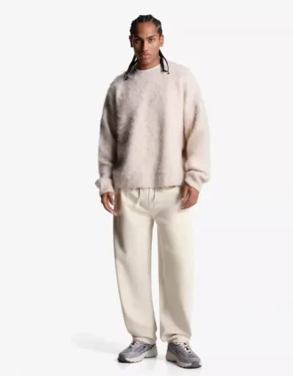 Straight Fit Terlik Pantolon – Pantolon