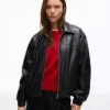 Suni Faux Leather Ceket – Ceketler ve Trençkotlar