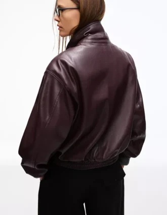 Suni Faux Leather Ceket – Ceketler ve Trençkotlar