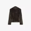Suni Kürk Yaka Ceket – #Bershkastyle – Kadın