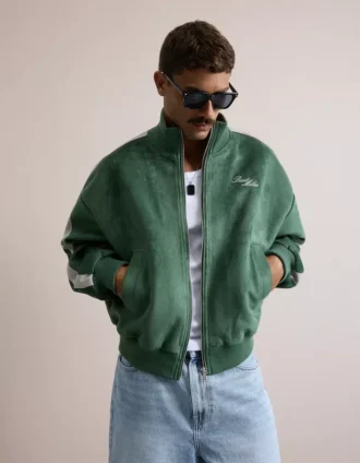 Suni Süet Boxy Fit Ceket – Ceketler – Erkek