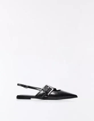 Tokalı Slingback Bale Babetleri – Düz Babetler
